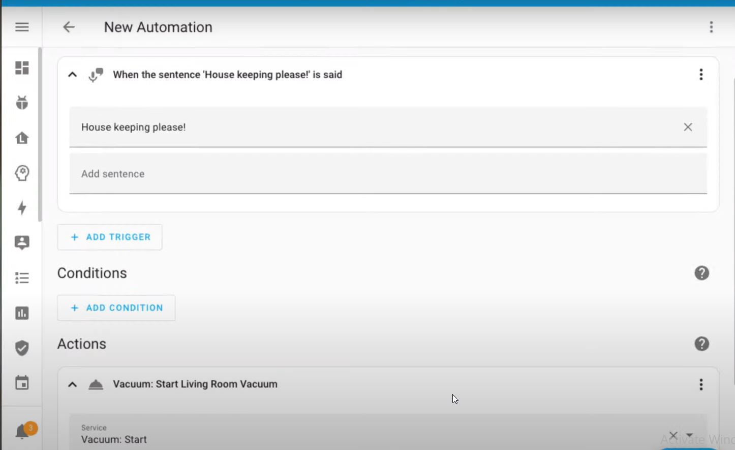 Sentence trigger at Home Assistant 2023.7