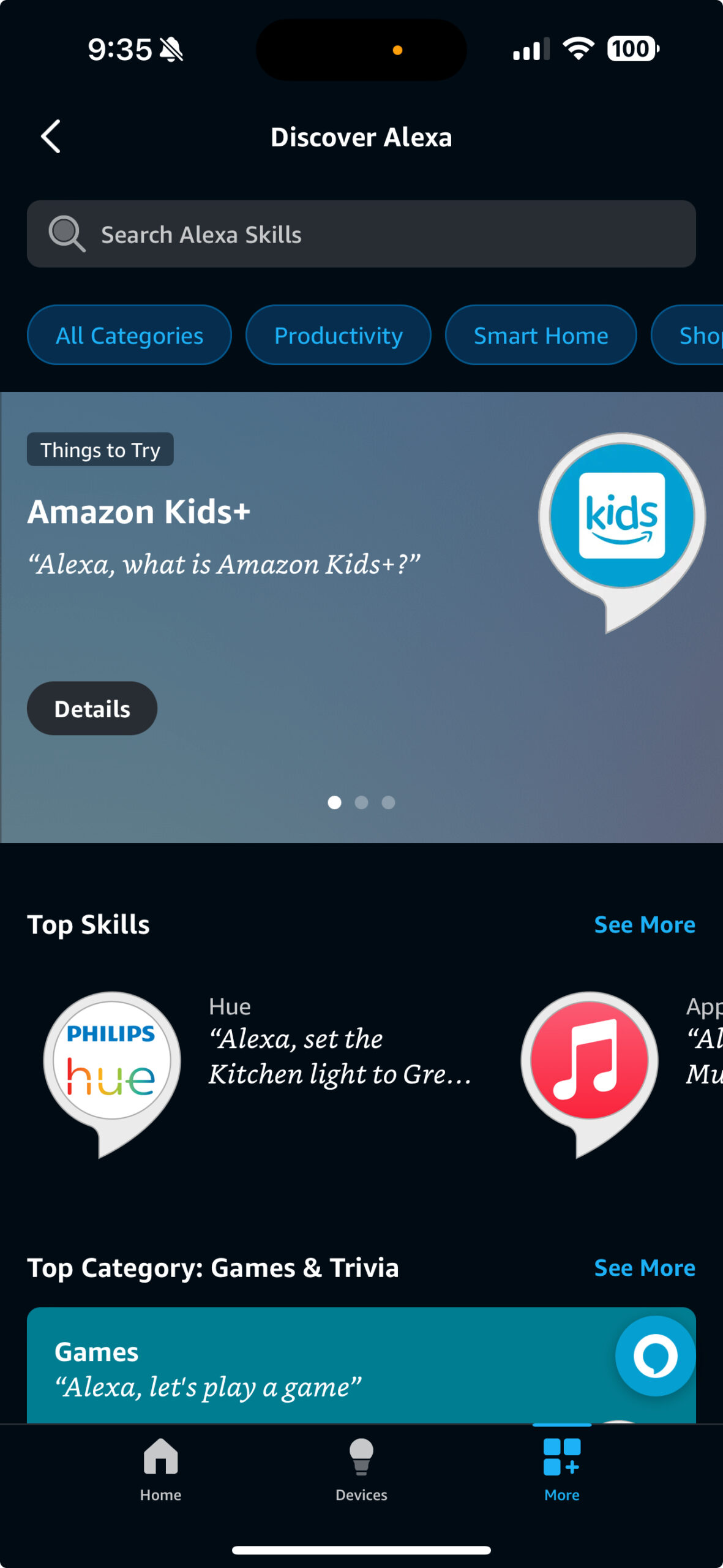 You can add Smart Home skills from the Amazon Alexa App 