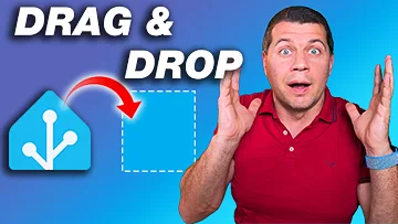 Home Assistant Drag & Drop sections