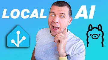Local AI using Ollama Home Assistant integration