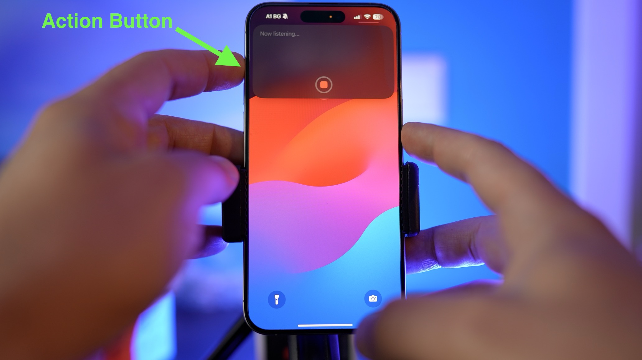 Action button on iPhone 15 Pro can be programmed to invoke Siri Shortcut with Home Assistant Assist button