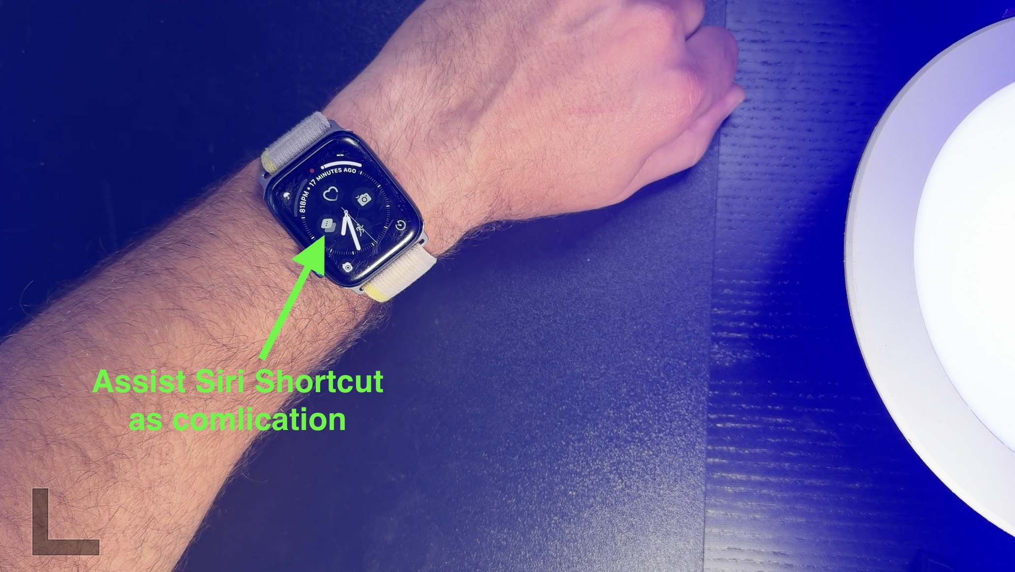 You can add such complication on your watch face but it is currently useless as it involve a lot of tapping and confirmations