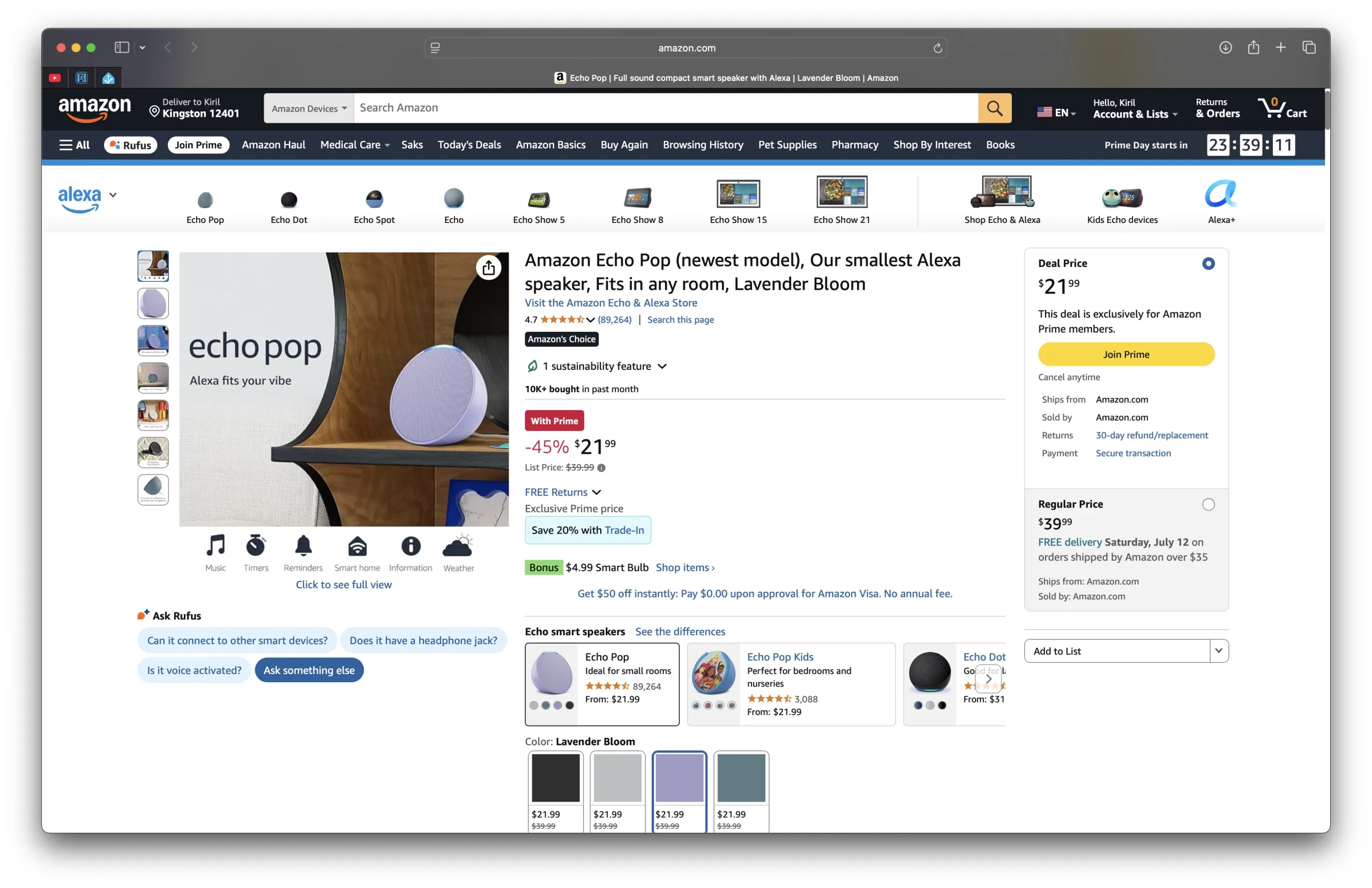You can test the water with this little smart speaker for cheap during Prime Day 2025