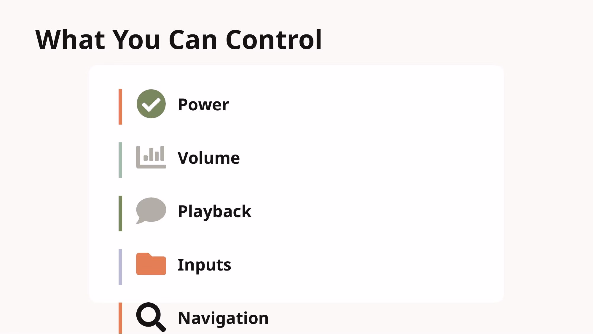 Home Assistant infrared integration shows meaningful device controls