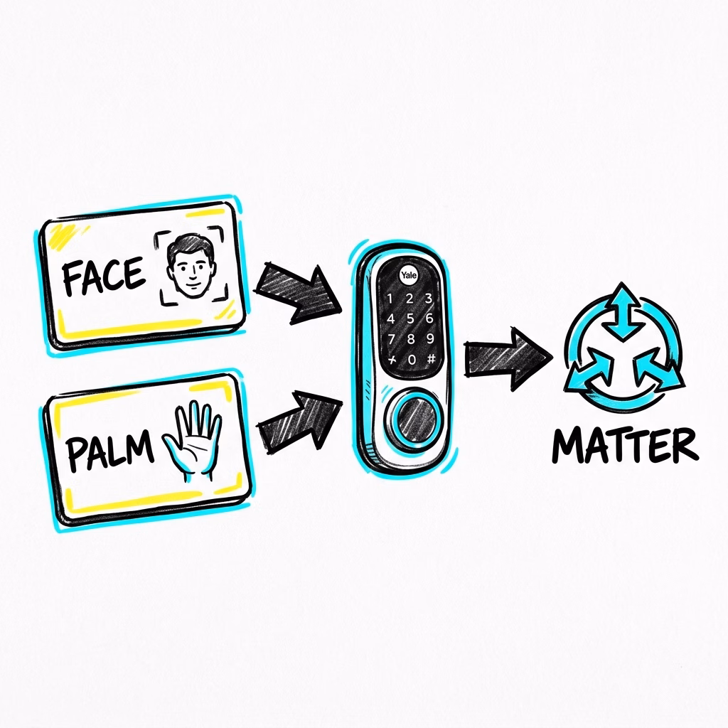 SwitchBot Lock Vision Pro face palm and Matter promise