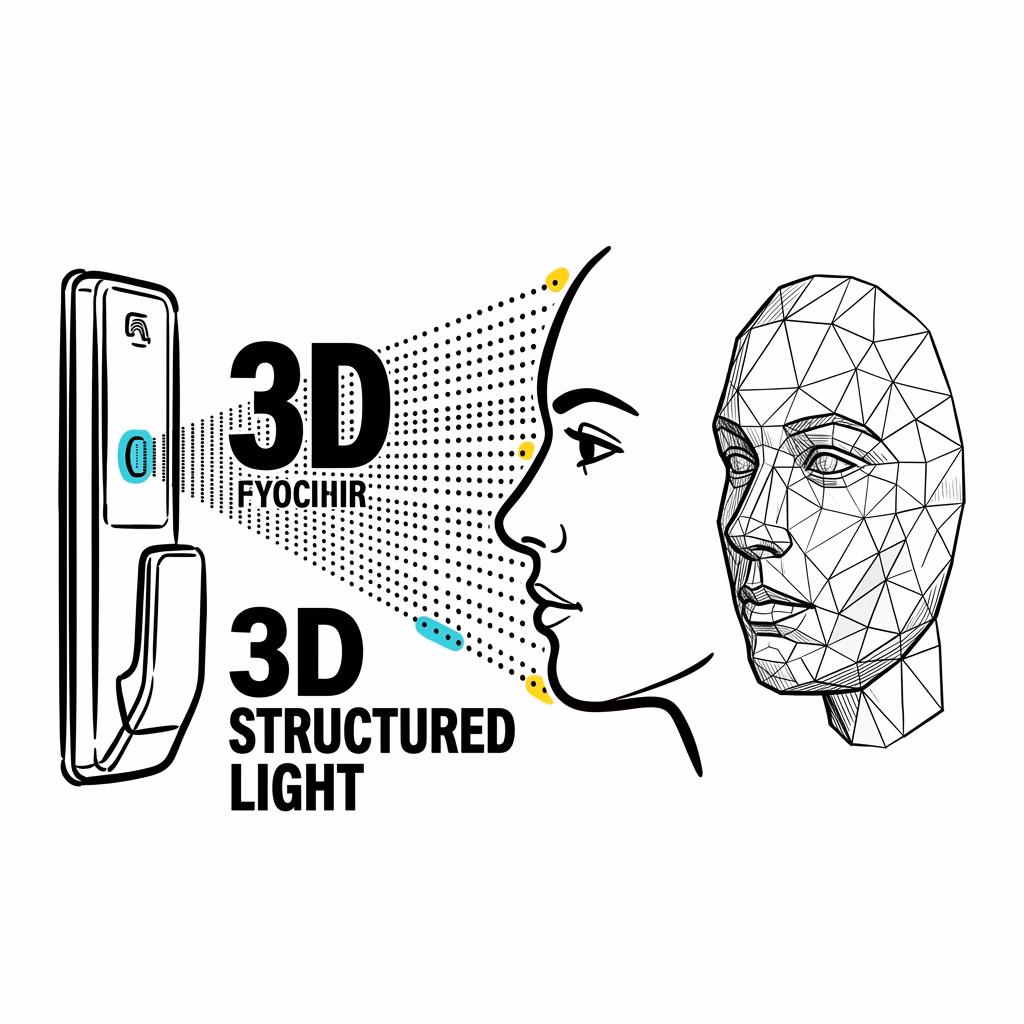 SwitchBot Lock Vision Pro 3D face map explanation