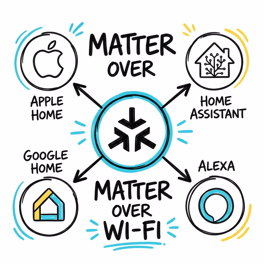 SwitchBot Lock Vision Pro Matter over Wi-Fi smart home bridge